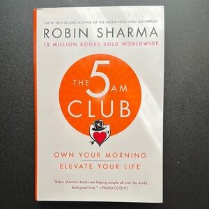 The 5 AM Club Book by Robin Sharma